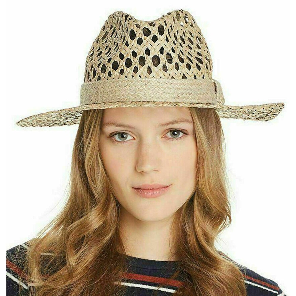Filippo Catarzi Wide Brim Fedora Floppy Sun Hat